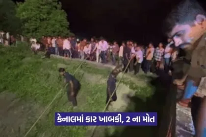 Narmada Canal car accident