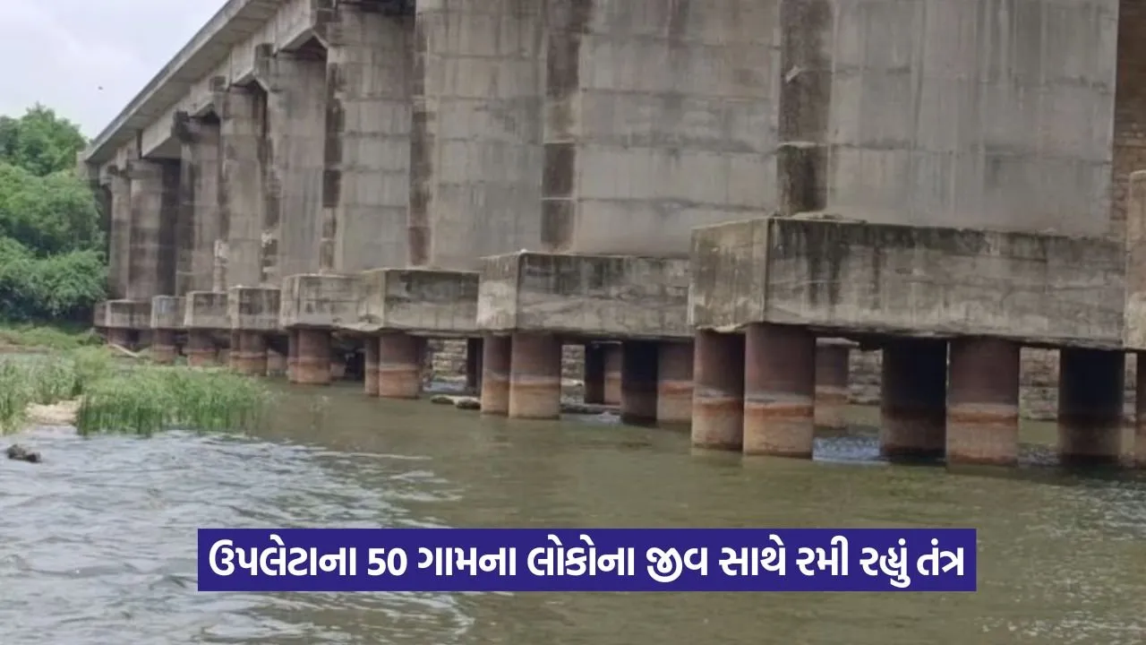 Bhadar River Bridge Upleta