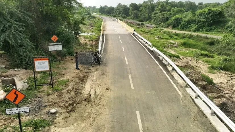 New Bridge : સાલાવાડા ગામે નવા પુલથી વિકાસનો માર્ગ ખુલ્યો 2 New Bridge