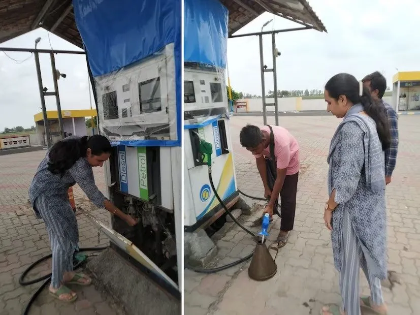 Fuel Pump Inspection: રાજ્યભરના પેટ્રોલ-ડીઝલ પંપ પર તોલમાપ તંત્રની દરોડા કાર્યવાહી 3 Fuel Pump Inspection
