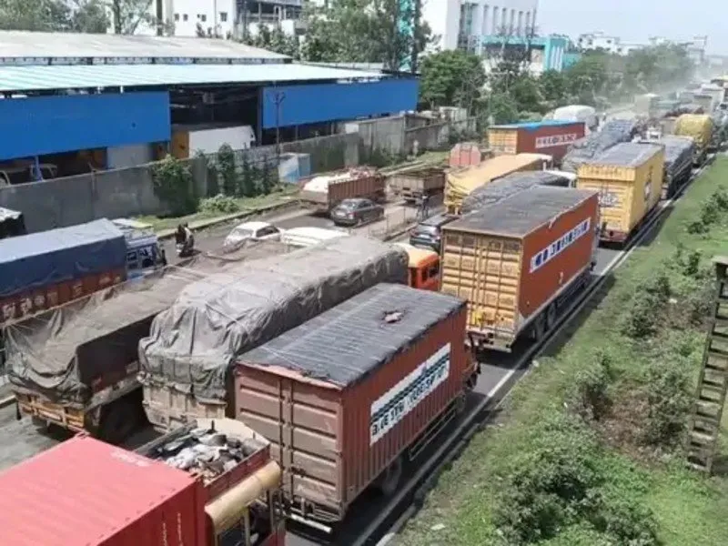 Ankleshwar NH-48 traffic