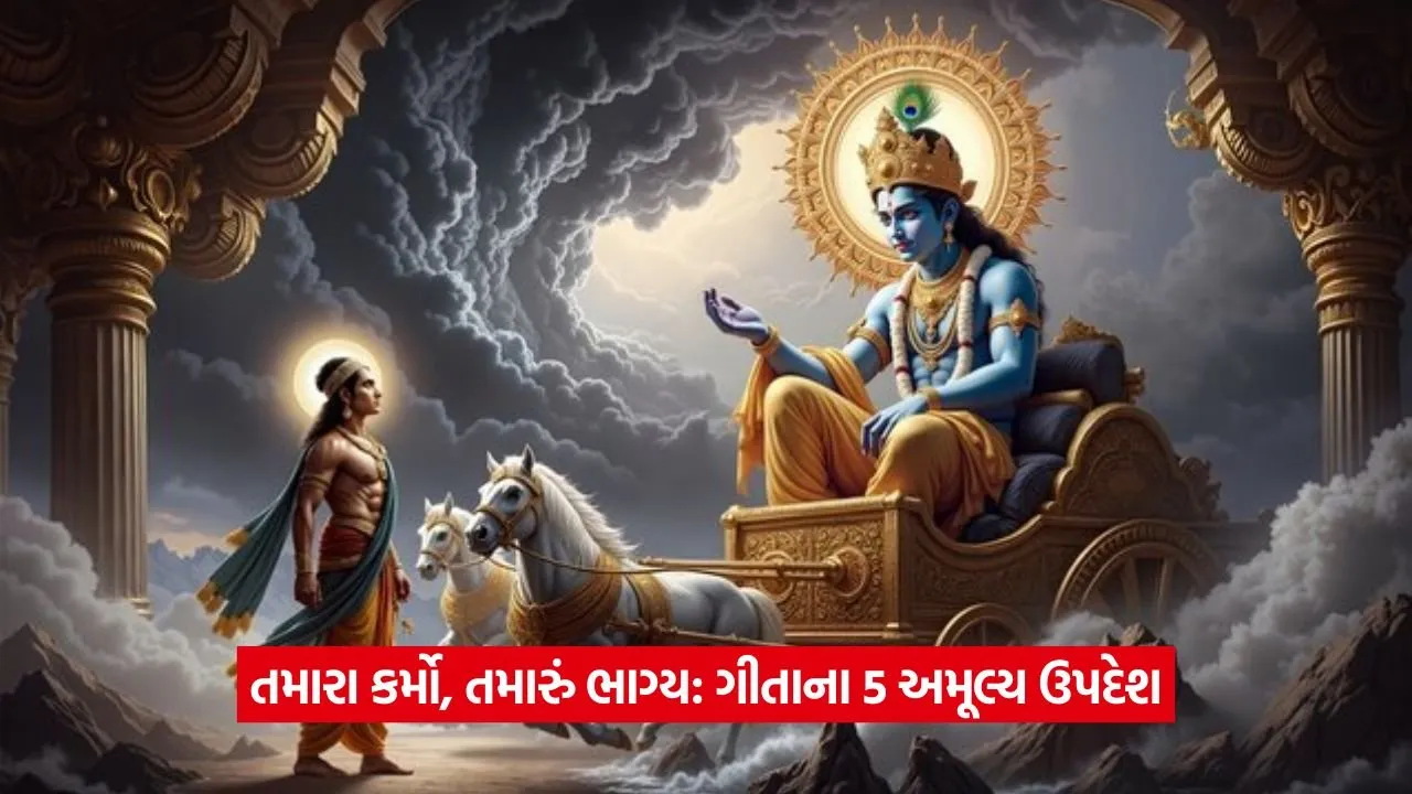 Gita Updesh: જાણો કેવી રીતે તમારા કર્મ નક્કી કરે છે તમારું ભવિષ્ય 23 Gita Updesh