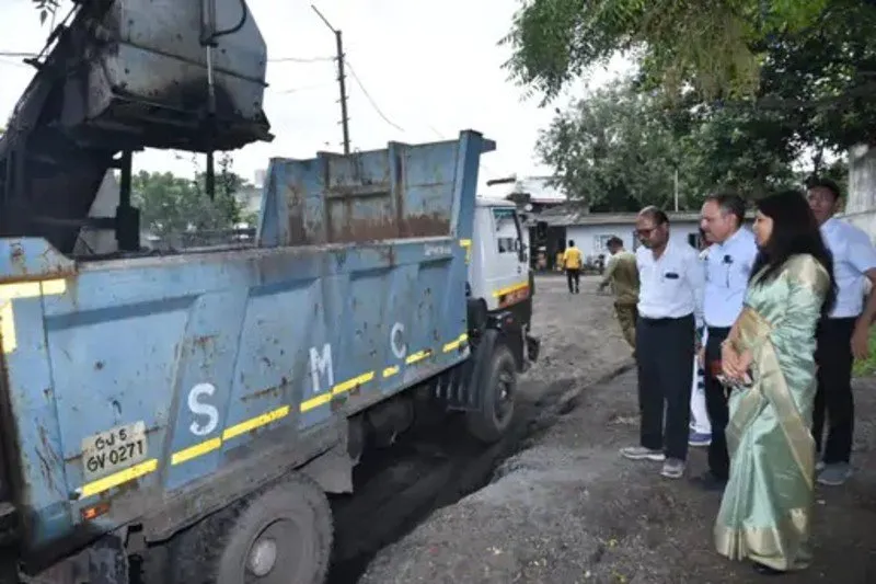 Hot Mix Plant Inspection: મ્યુનિસિપલ કમિશનરે હોટ મિક્સ પ્લાન્ટનું કર્યું નિરીક્ષણ 3 Hot Mix Plant Inspection