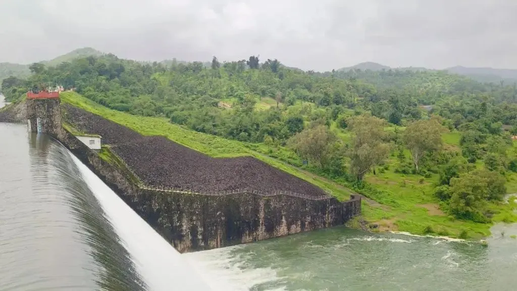 Juj and Keliya dam overflow: નવસારીના જૂજ અને કેલીયા ડેમ ઓવરફ્લો 3 Juj and Keliya dam overflow