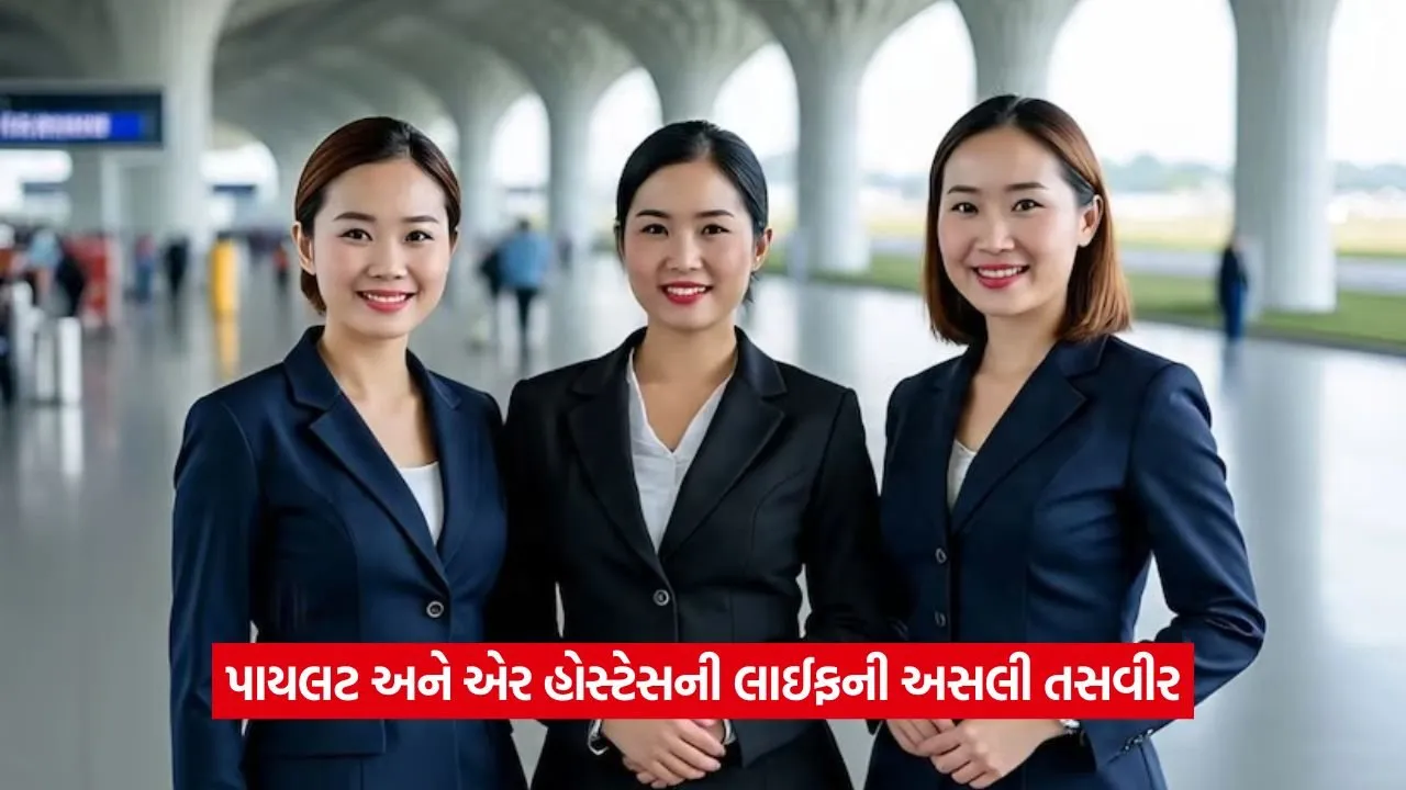 Pilot and Air Hostess Life