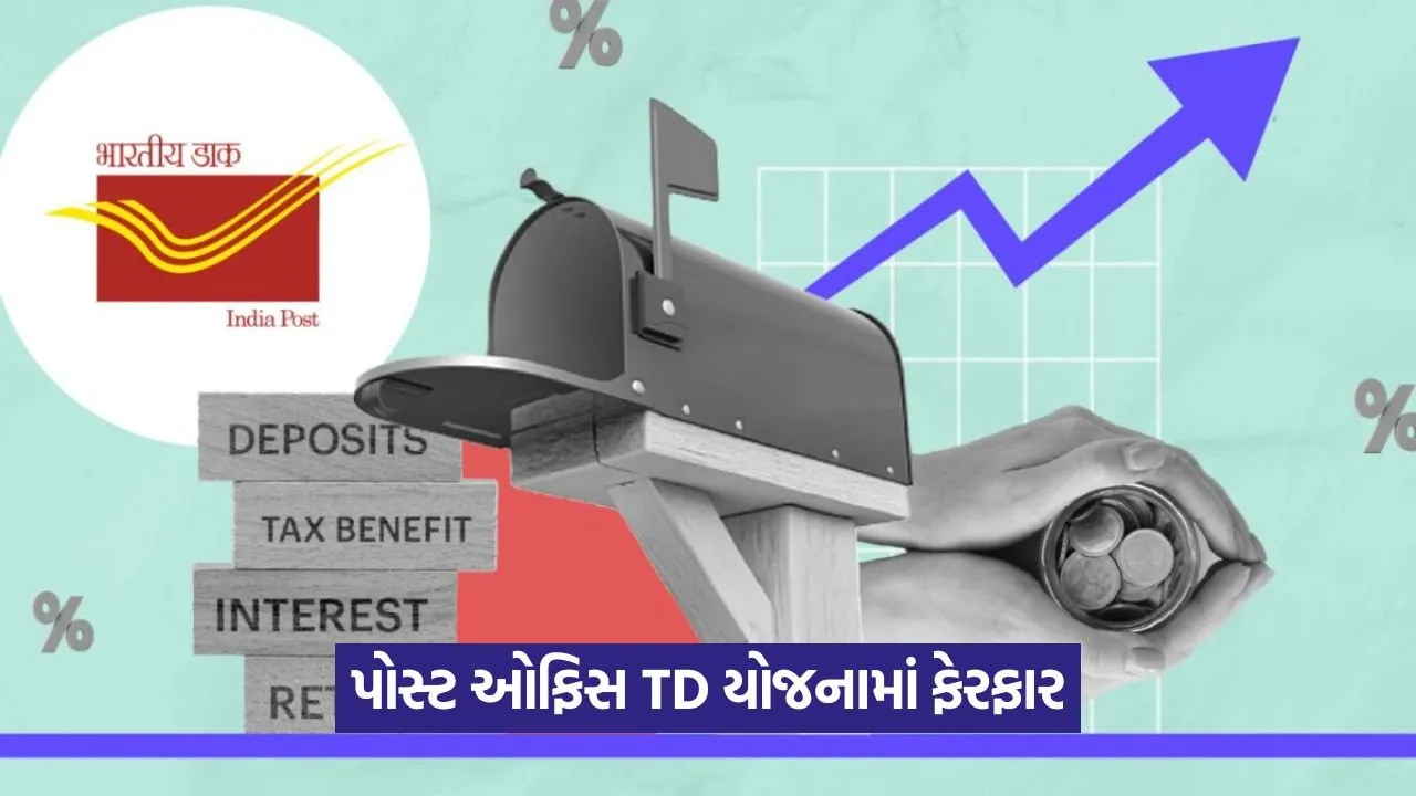 Post Office: પોસ્ટ ઓફિસે વ્યાજ દરોમાં ફેરફાર કર્યો: હવે 5 વર્ષના ડિપોઝિટ પર વધારે રીટર્ન 22 Post Office 16.jpg