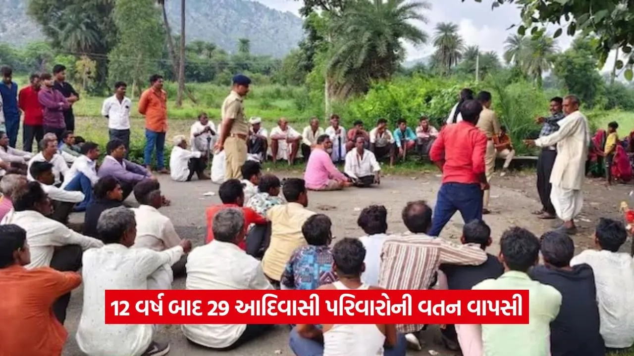 Tribal rehabilitation Gujarat