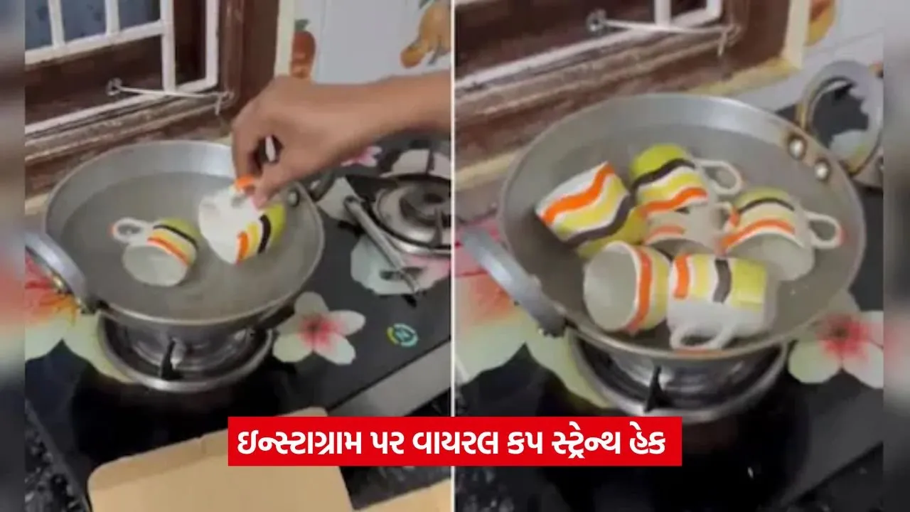 Viral Video: હવે તમારો મનપસંદ કપ નહીં તૂટે! ચા પ્રેમીઓ માટે વાયરલ હેક 51 Viral Video