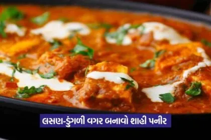 Shahi Paneer recipe