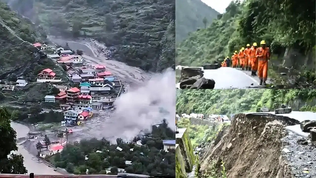 ઉત્તરકાશીમાં કુદરતી આપત્તિ: માર્ગો તૂટ્યા છતાં ૧૩૮ લોકોને બચાવવામાં સફળતા 3 Dharali.jpg