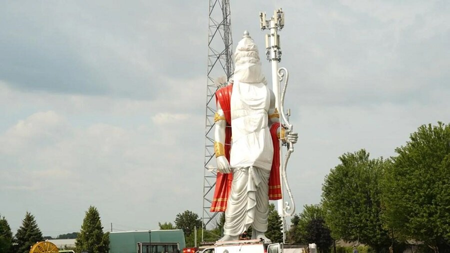 કેનેડામાં ગુંજ્યો 'જય શ્રી રામ'નો નાદ, ઉત્તર અમેરિકામાં સૌથી ઊંચી રામની પ્રતિમા સ્થાપિત 2 ram.jpg