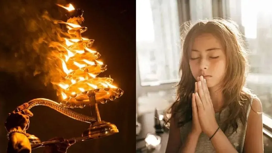 આરતી દરમિયાન આંખો કેમ બંધ ન કરવી જોઈએ? સ્કંદ પુરાણનું મોટું રહસ્ય 2 arti 1.jpg