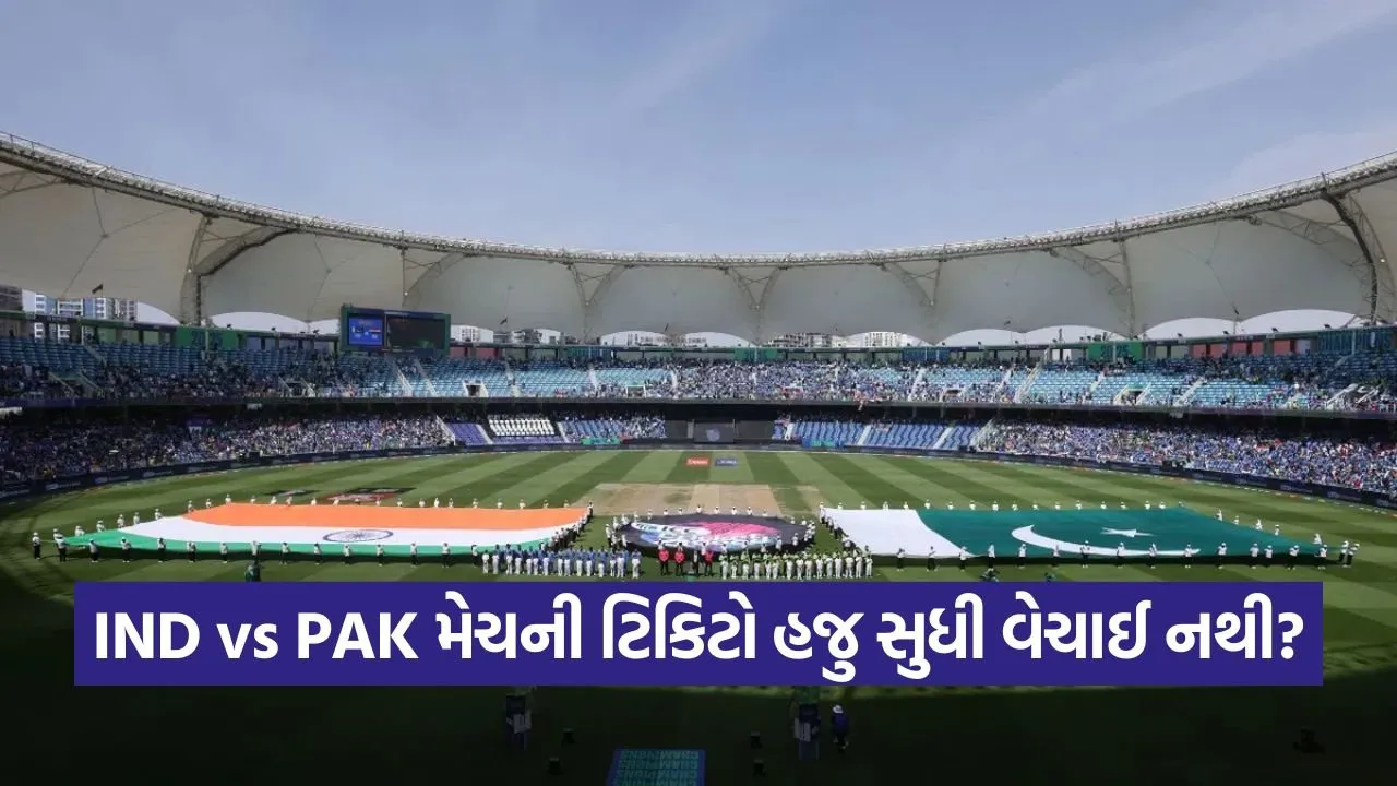 એશિયા કપ 2025: ભારત-પાકિસ્તાન મેચની ટિકિટો મોંઘી, વેચાણ ઠપ્પ 21 ind 1109.jpg
