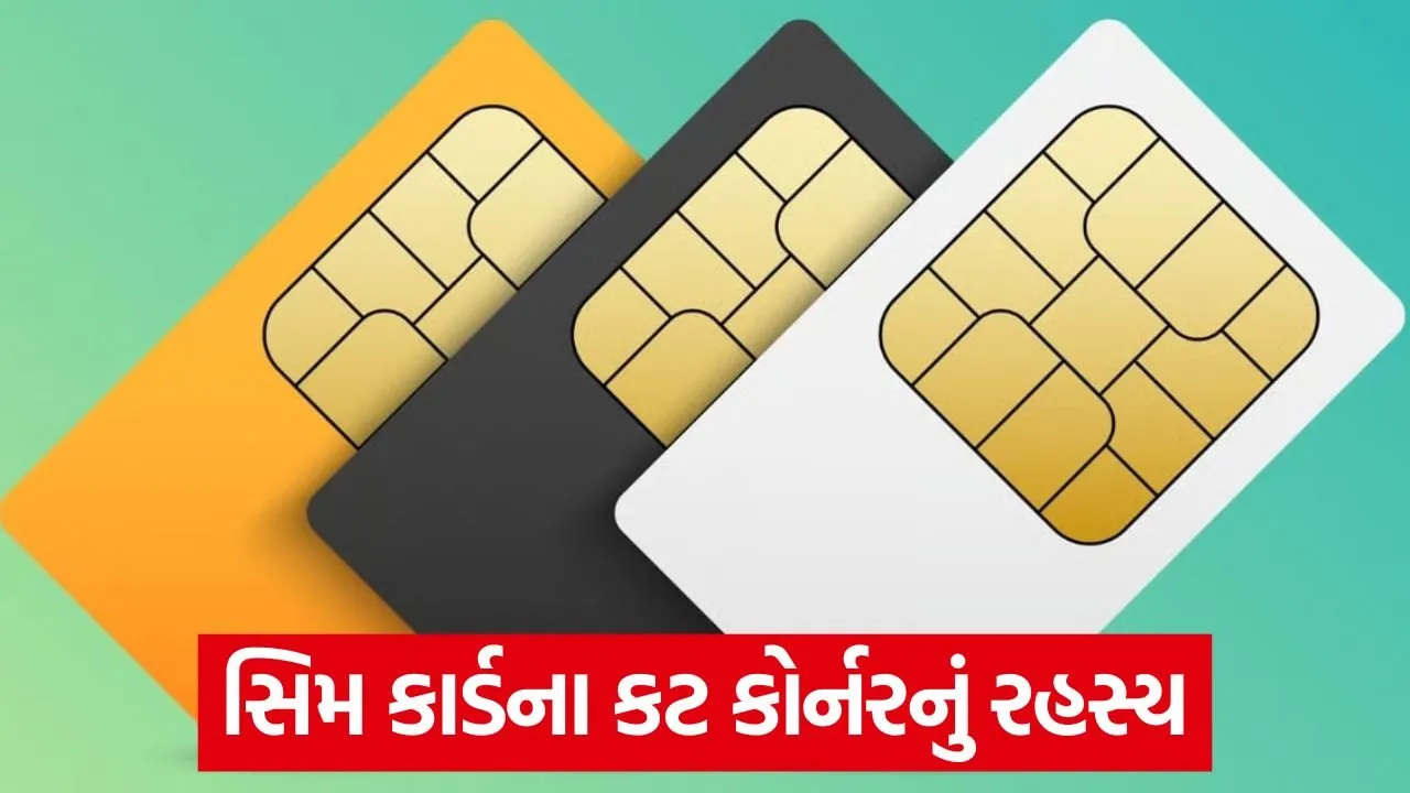 સિમ કાર્ડના કટ કોર્નર પાછળનું સાચું વૈજ્ઞાનિક કારણ શું છે? 23 sim card 654.jpg