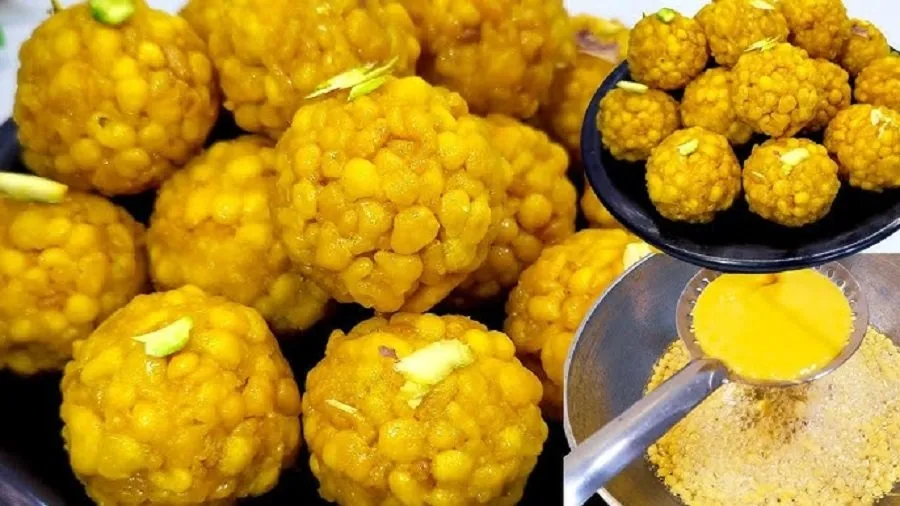 ફક્ત 2 મિનિટમાં બનાવો રાયતાવાળી બૂંદીમાંથી સ્વાદિષ્ટ લાડુ, જાણો રેસિપી 3 ladu 1.jpg