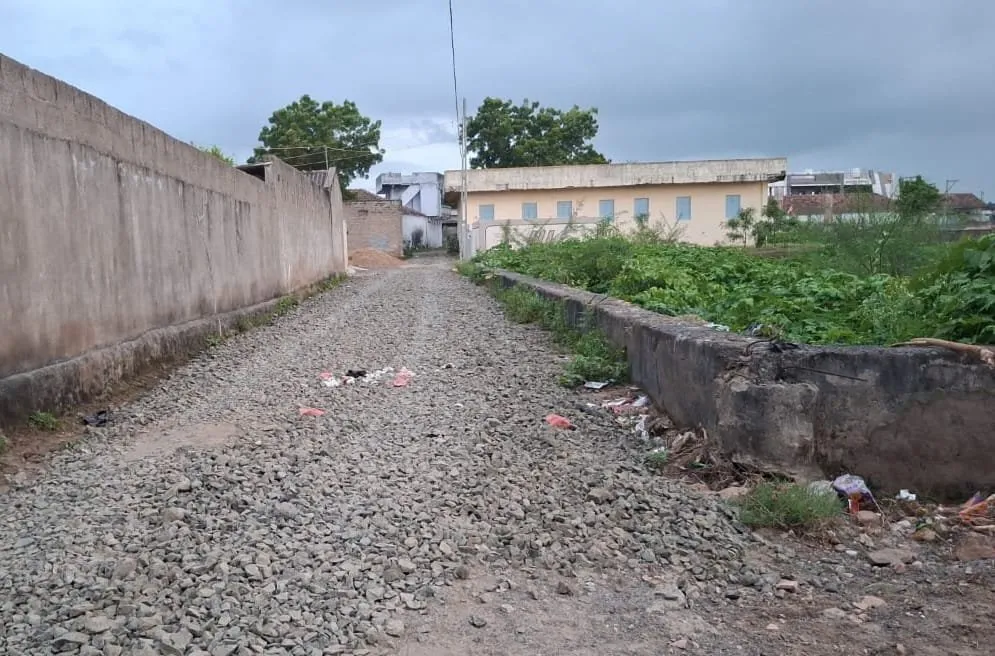 નખત્રાણા તાલુકાના રસલિયામાં ગ્રામપંચાયત દ્વારા બનાવયેલા રસ્તાના કામમાં ભ્રષ્ટાચારનો આક્ષેપ 2 vilagge.jpeg