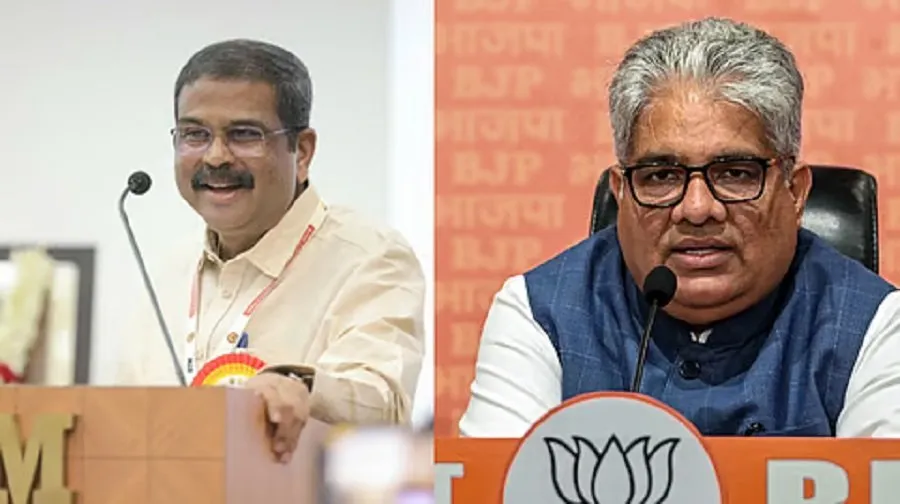 બિહાર ચૂંટણી માટે ભાજપની રણનીતિ: ધર્મેન્દ્ર પ્રધાનને કમાન, સી આર પાટિલ અને કેશવ પ્રસાદ મૌર્યને સહ-પ્રભારી બનાવાયા 2 Bhupendra yadav.jpg