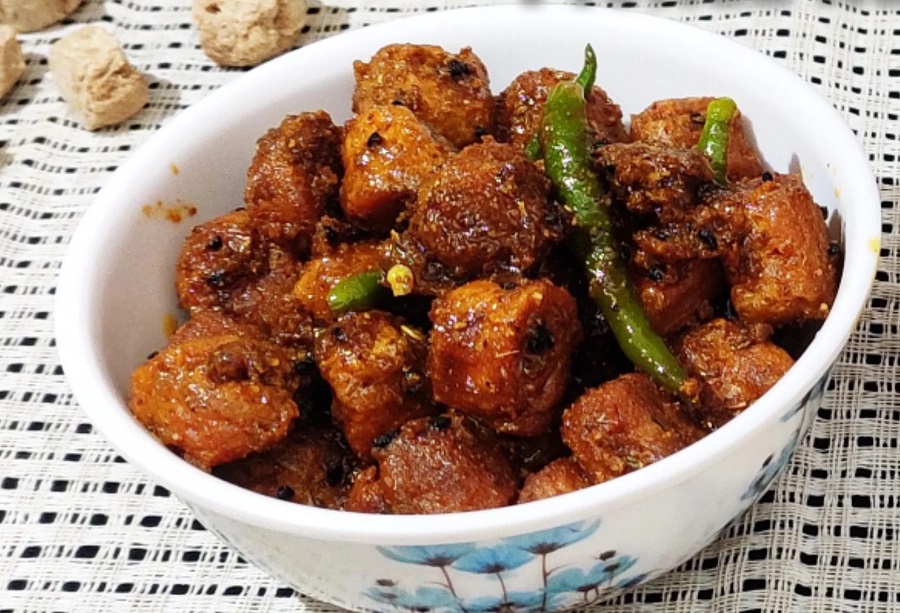 ઇન્સ્ટન્ટ પ્રોટીન પાવર! ફિટનેસ લવર્સ માટે સોયા ચંક્સ ફ્રાય, 10 મિનિટમાં તૈયાર હેલ્ધી સ્નેક 2 soya chunks