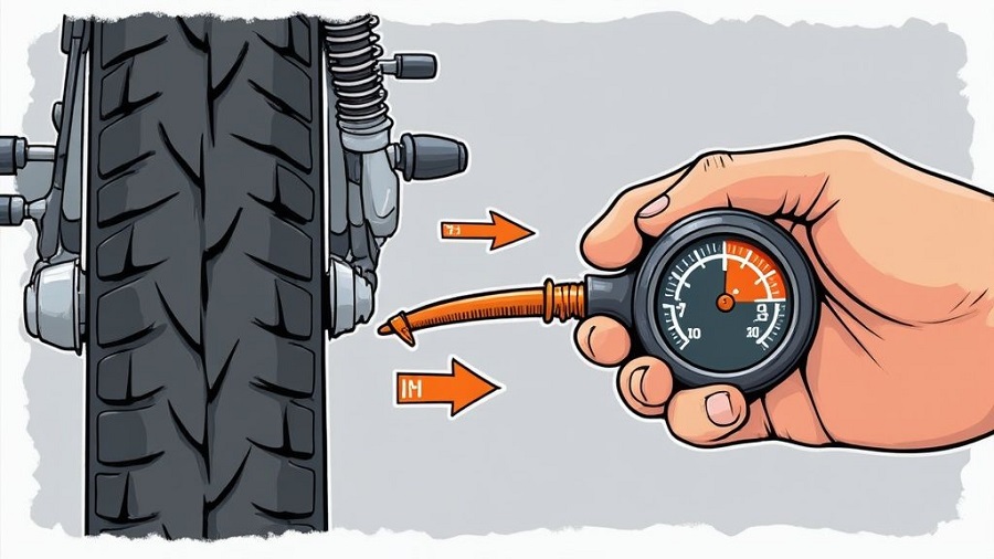 બાઇકને નુકસાન પહોંચાડી શકે છે ખોટું ટાયર પ્રેશર! જાણો, પરફેક્ટ લેવલ કેમ જરૂરી છે 2 tayar