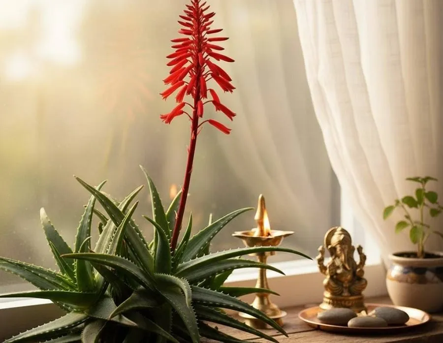 Aloe Vera Flower