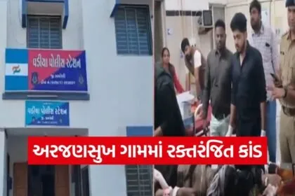Amreli village brutal axe attack 1