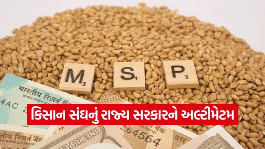 Farmers protest Gujarat MSP 1
