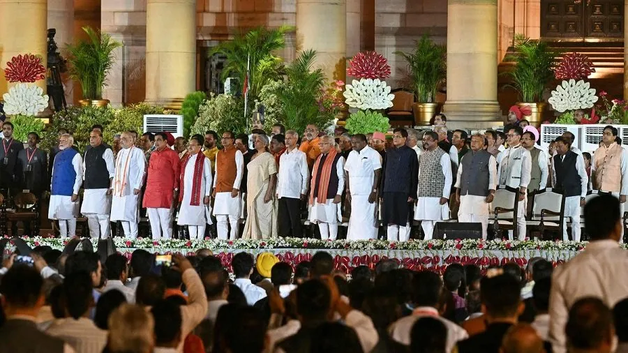 બિહાર કેબિનેટનું બદલાયેલું સ્વરૂપ: પહેલીવાર 5 પક્ષોનું પ્રતિનિધિત્વ અને ભાજપના ક્વોટામાં ઘટાડો 3 bhihar1.jpg