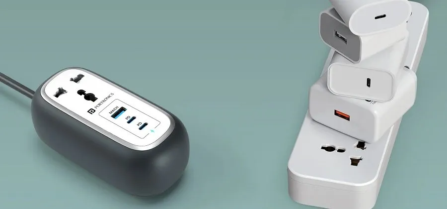 5-in-1 પાવર હબ: 67W સુપરફાસ્ટ ચાર્જિંગ સાથે Portronics Volt 65 Pro લોન્ચ 3 borad.jpg