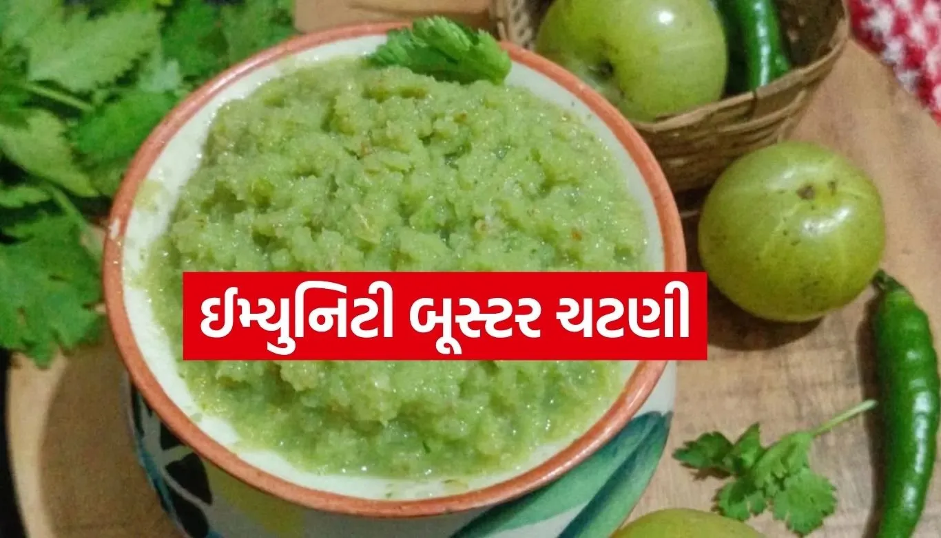 Amla coriander c hutney