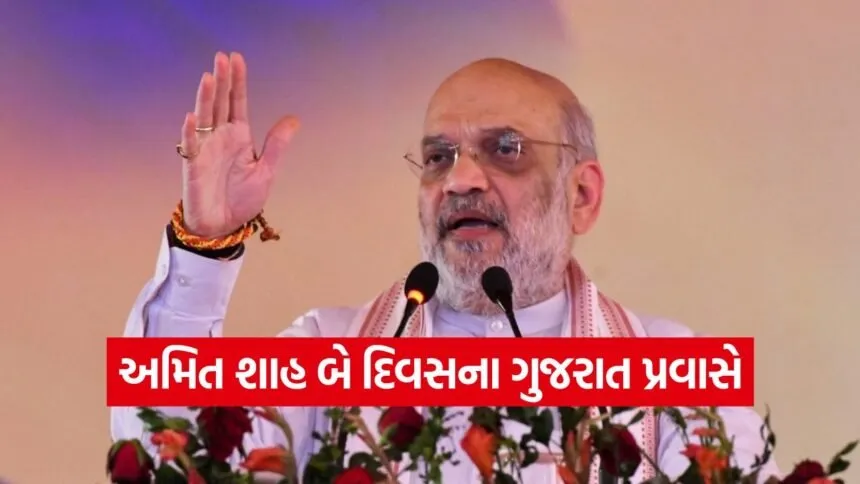 Amit Shah Gujarat visit 1
