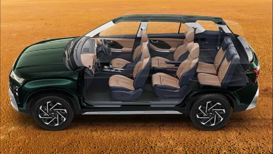 Hyundai Alcazar: 7 સીટર SUV ₹2 લાખના ડાઉન પેમેન્ટ પર ઘરે લાવો! જાણો દર મહિને કેટલો EMI ચૂકવવો પડશે 3 Hyundai ALcazar1.jpg