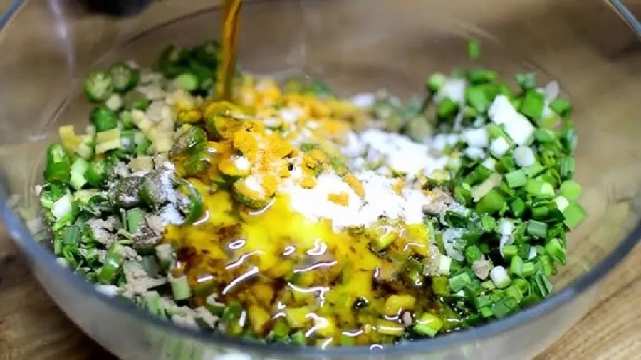 Green Garlic Pickle