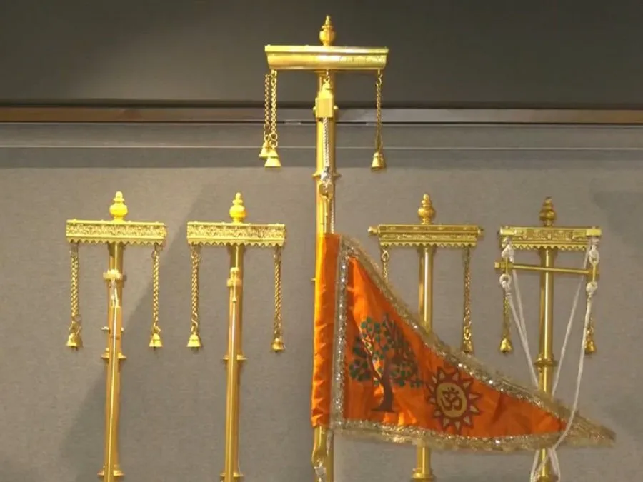 Flag hoisting in Ayodhya