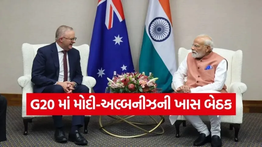PM Modi and Albanese