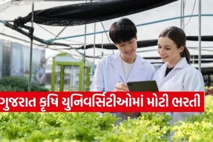 Big recruitment in Gujarat Agricultural Universities