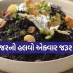 Black carrot halwa