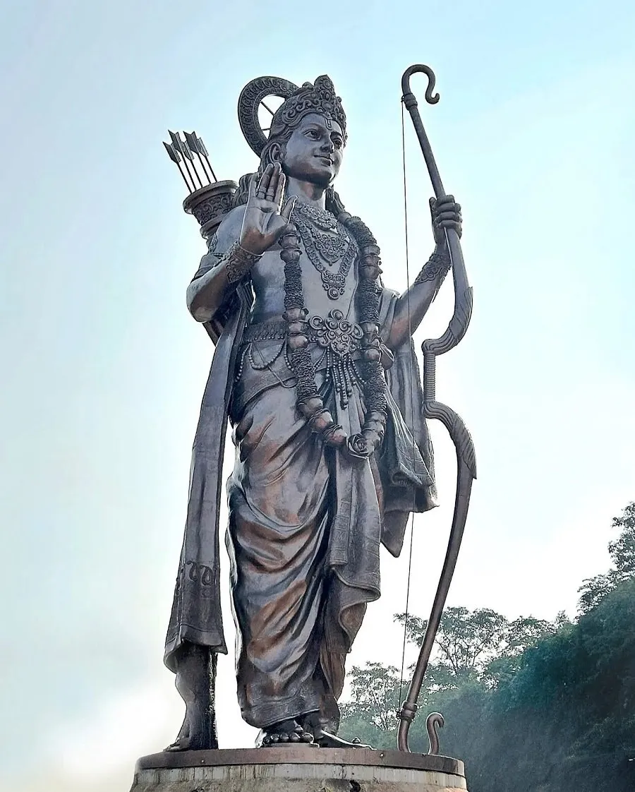 ધનુષ-બાણ સાથે 77 ફૂટ ઊંચા ભગવાન રામ: PM મોદી આવતીકાલે ગોવામાં કરશે આ અનોખી પ્રતિમાનું અનાવરણ! 2 ram.jpg