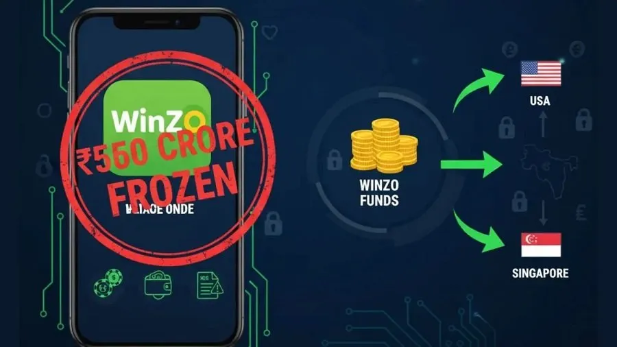મની લોન્ડરિંગ કેસમાં WinZOના પ્રમોટર્સની ED દ્વારા ધરપકડ, ₹ 505 કરોડની રકમ ફ્રીઝ! 3 freezes.jpg