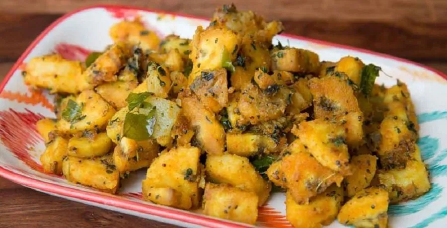 Raw banana vegetable