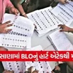 mehsana BLO death SIR process 1