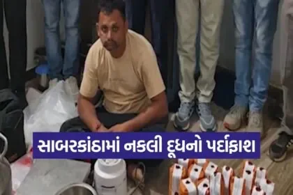 fake milk factory Sabarkantha