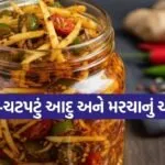 Ginger and green chilli pickle