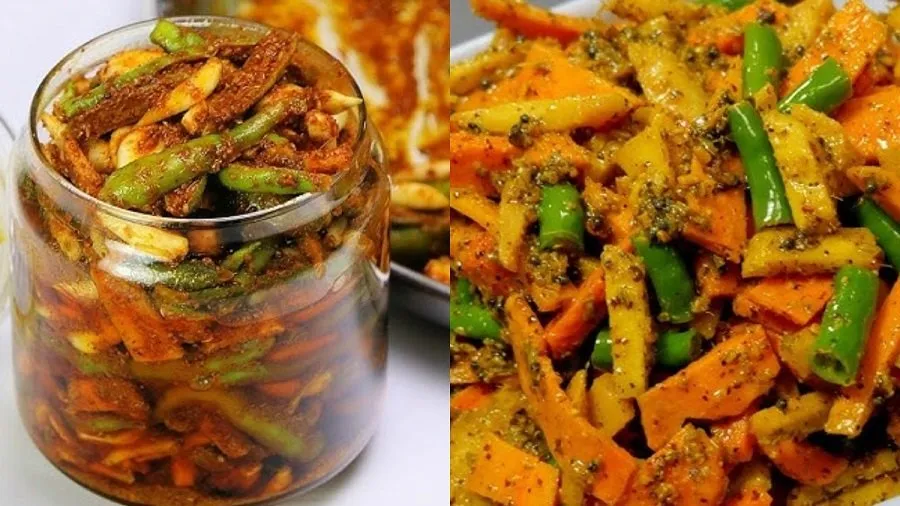 ઘરે બનાવો બજાર જેવું તીખું-ચટપટું આદુ-મરચાનું અથાણું 3 Ginger and green chilli pickle