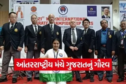 International Karate Champion Vaishvi Patel 1