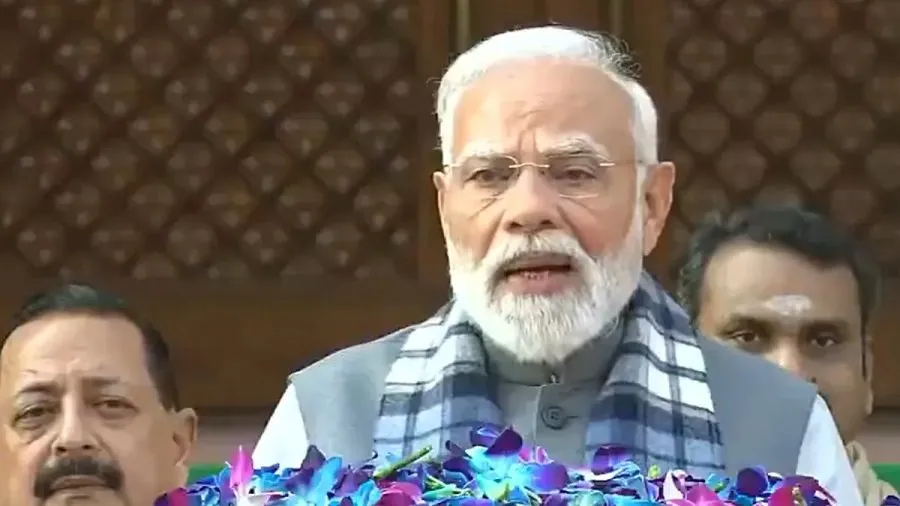 કાયદાથી તકલીફ નહીં, રાહત: NDA બેઠકમાં PM મોદીએ સાંસદોને આપ્યું 'જન-સુવિધા'નું મંત્ર 2 pm modi1.jpg