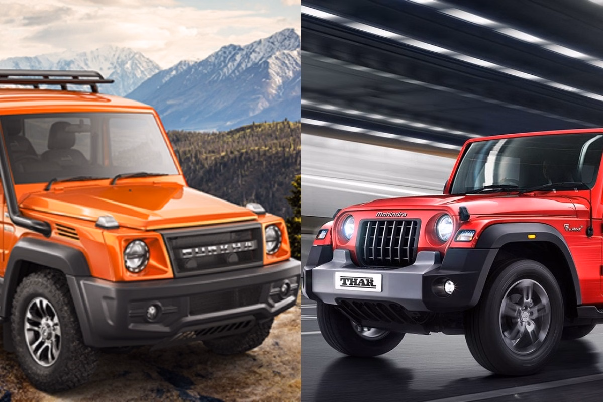 "Mahindra Thar Roxx અને Force Gurkha: લોન અને EMI વિગતો" 3 thar
