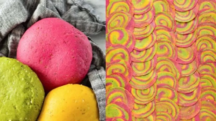 Rainbow Poori Recipe