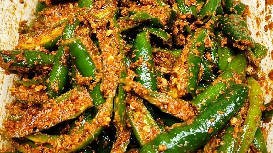 Green Chilli Pickle