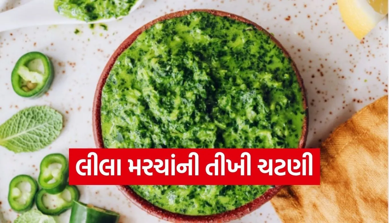 Green chili chutney