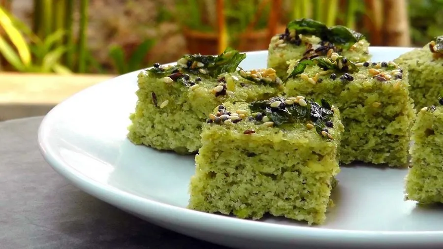 Pea Dhokla Recipe